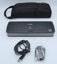 Canon ImageFORMULA P-215II Portable USB A4 Scanner with USB Cable and Carry Case