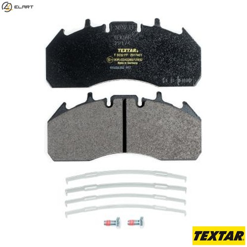 Brake pad set disc - set,