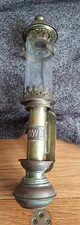 VINTAGE GWR BRASS CARRIAGE CANDLE LAMP – RAILWAY HARDWARE