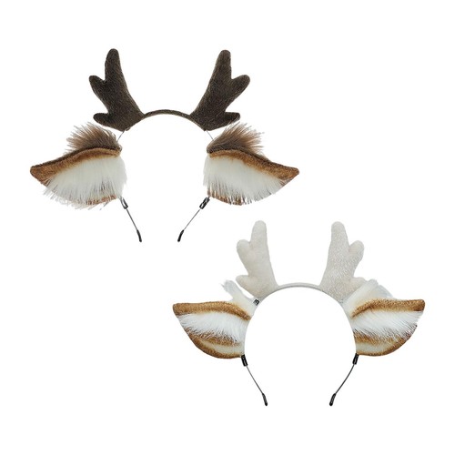 Deer antlers headband reindeer - headband,