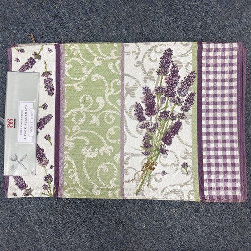 Set tapestry place mats - of, 4