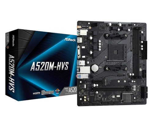 Asrock a520m hvs amd socket - asrock,