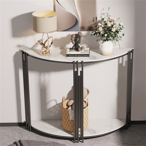 Hall console table semi - console, semi-circle