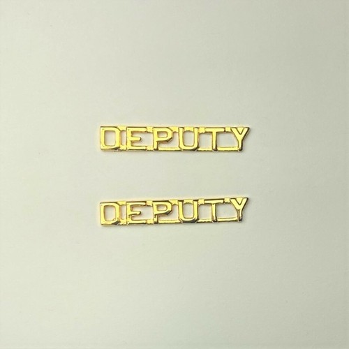 Deputy gold police fire - deputy, police/fire