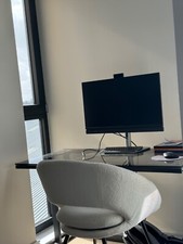 Wayfair  (Tapia )Glass Office Desk (Very Sturdy)