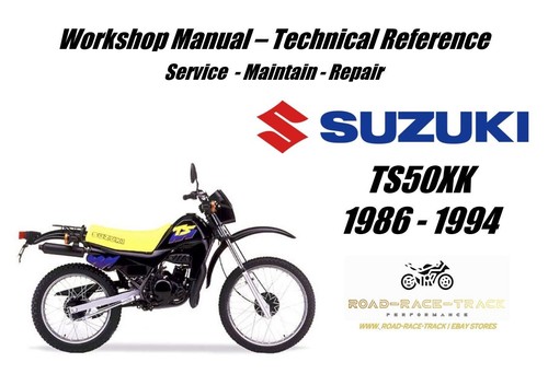 Suzuki ts50xk ts50 service - suzuki,