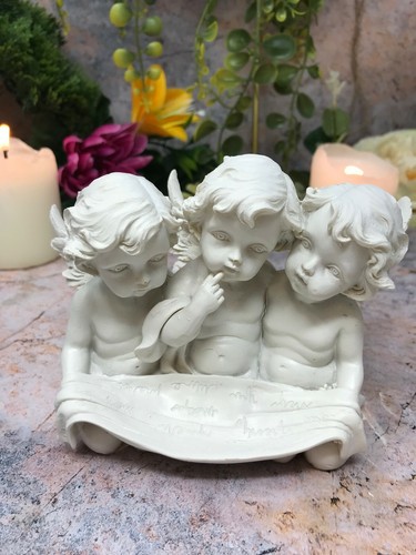 Guardian angel figurine cherub - angel,