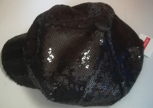 Clockhouse sequined baker boy - sequined,