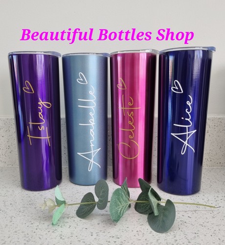 Tall personalised metallic - personalised,
