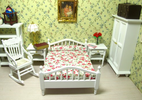 Doll house bedroom - house,
