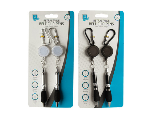 Retractable recoil mini pen - 2x,