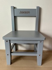 Small Wooden Child’s Grey