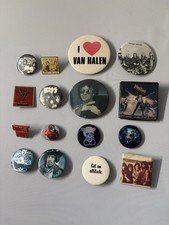 VTG Button Pins 16 Rock &