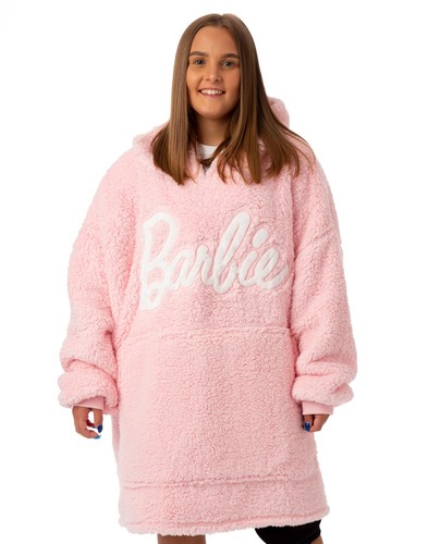 Barbie blanket hoodie - barbie, womens
