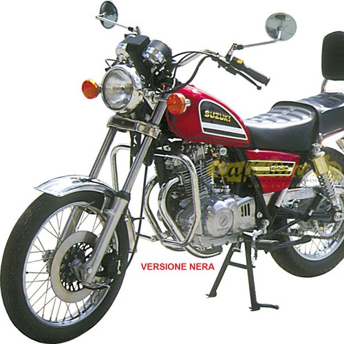 Engine guard spaan black steel - guard,