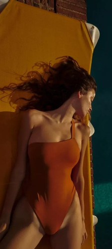 Zara burnt orange asymmetric - ,