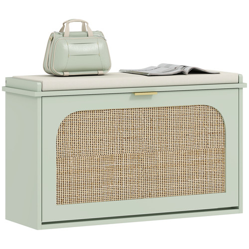Boho shoe storage bench - boho,