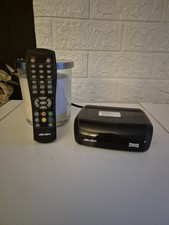 Bush BU10FVZS1 Freeview Box. With Remote Control. Fully Working