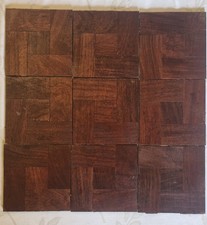 Rhodesian hardwood parquet flooring tile.