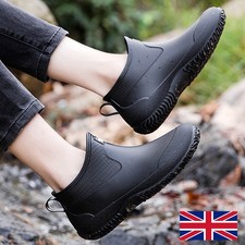 Mens Rain Boots Garden Outdoor