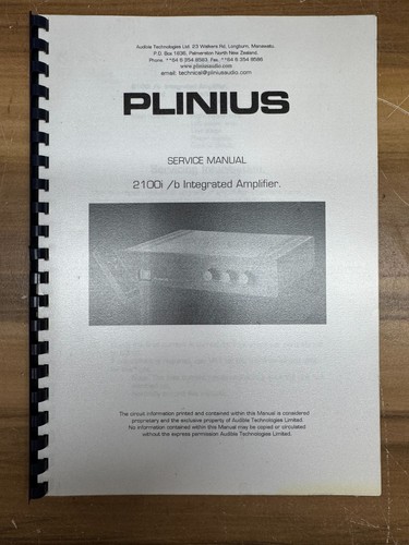 Plinius 2100i b integrated - b,