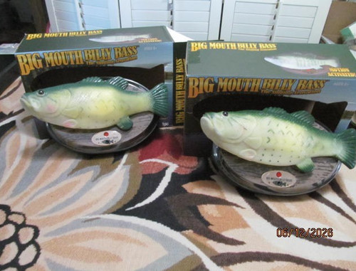 Vtg big mouth billy bass - 2,