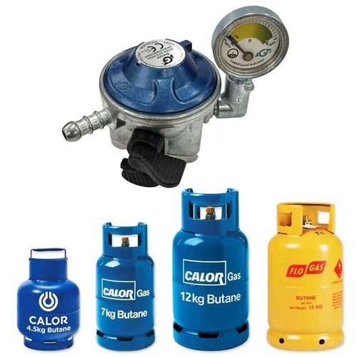 Butane gas bottle regulator - gas,