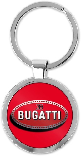 Bugatti logo keyring key - bugatti, /