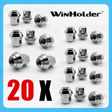 20PCS Silver Alloy wheel nuts