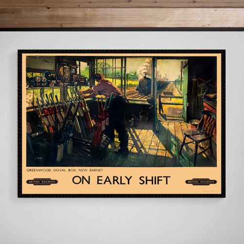 Early shift train british - on,