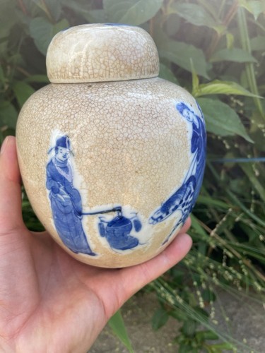 Chinese blue white porcelain - blue,