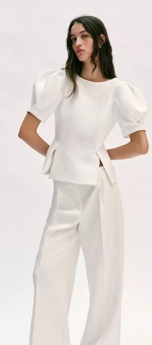 Puff sleeve top size - size, l