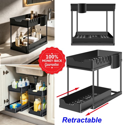 Pack under sink organizer - 1/2,