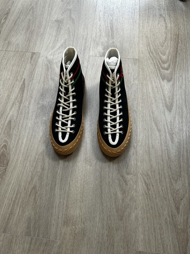 Gucci high top lace - lace, up