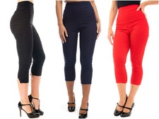 Vintage 1950s High Waist Capri