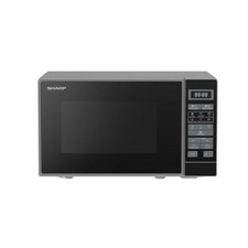 Sharp RDS202TS-UK Refurbished  20 Litres Microwave Oven - Silver A1/RDS202TS-UK