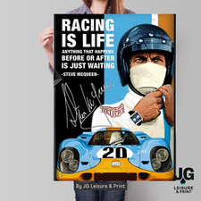 Steve McQueen Le Mans Poster