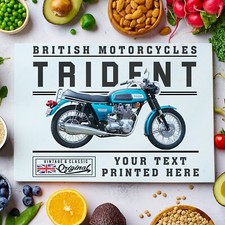 Triumph Trident Chopping Board
