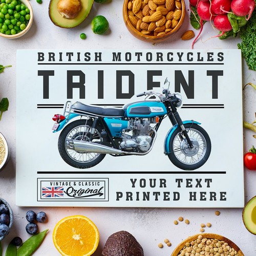 Triumph trident chopping board - trident,