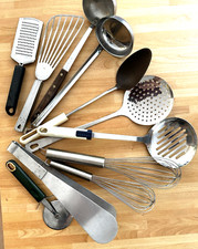 QUALITY COOKING UTENSILS 11no - START-UP KITCHEN CAFE BBQ PARTY GOOD CONDITION