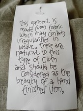 Ladies Damart Casual A Line Skirt Uk 18 Half Elasticated Waistband 14% Linen 