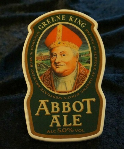 Abbot ale beer pump - abbot,