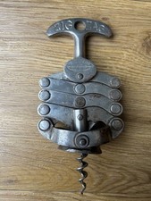 Antique corkscrew - Zig Zag concertina 