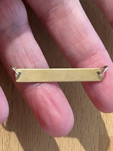 Yellow gold bar - ct,