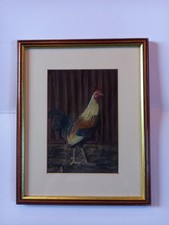 Framed acrylic of an OLD