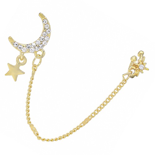 Dangle chain ear - chain, clip