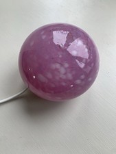 Vintage 90s Habitat Pink Glass