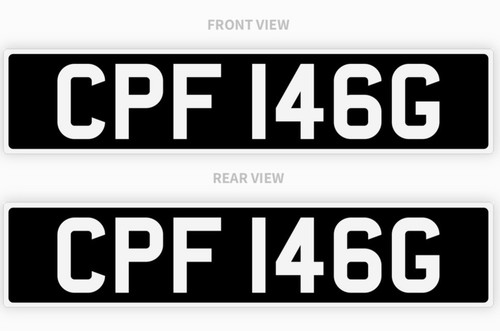 Italian job number plate - italian, !