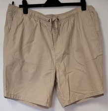 Men's  Tu Tesco's Beige Cotton Cargo Shorts Summer Size 42 Waist Tesco's VGC