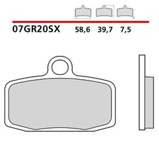 BREMBO FRONT BRAKE PADS KIT